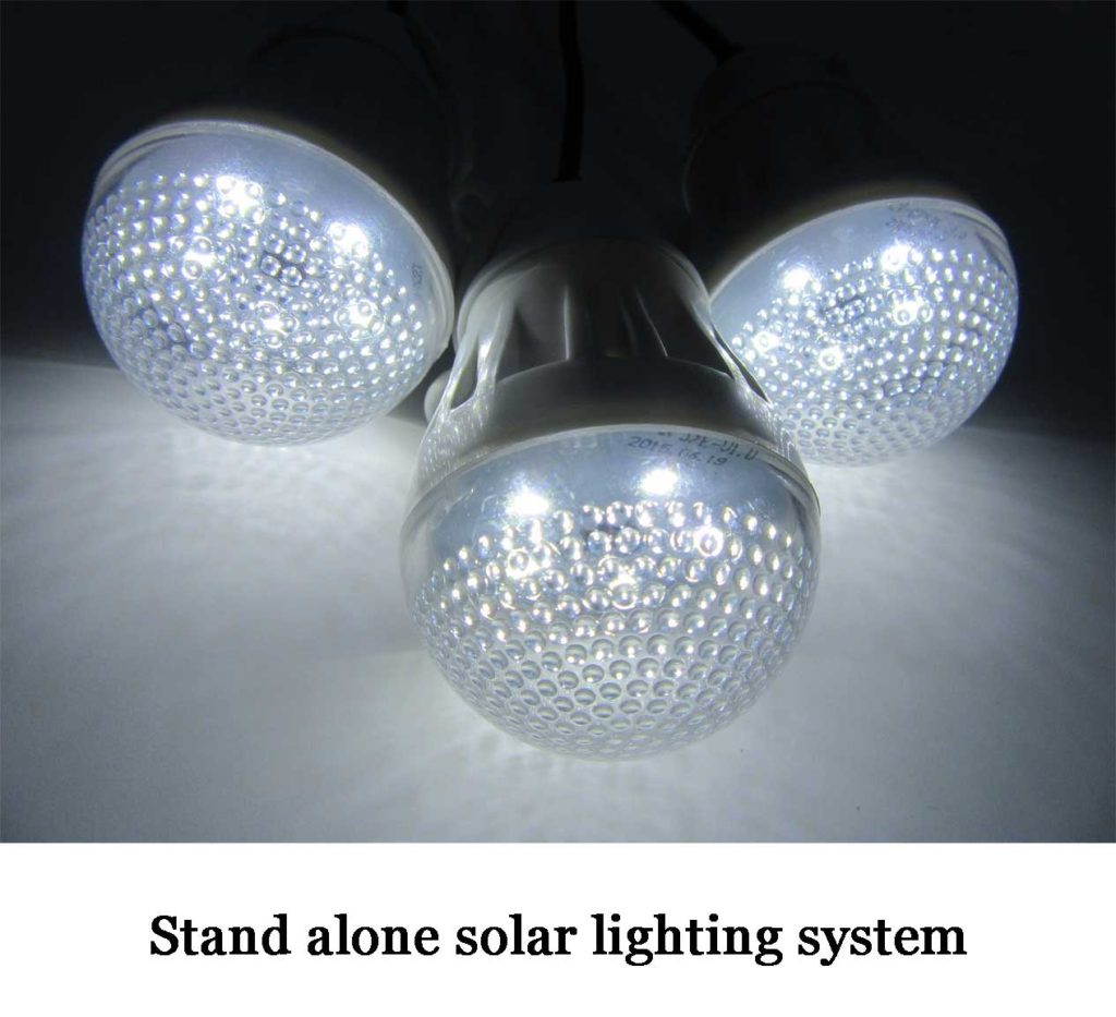 3 LED Solar Lights