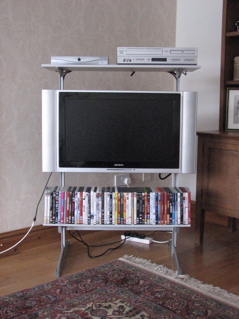 TV, DVD and equipment storage